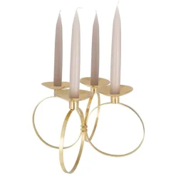 Aarikka Pöytälukki ljushållare, mässing