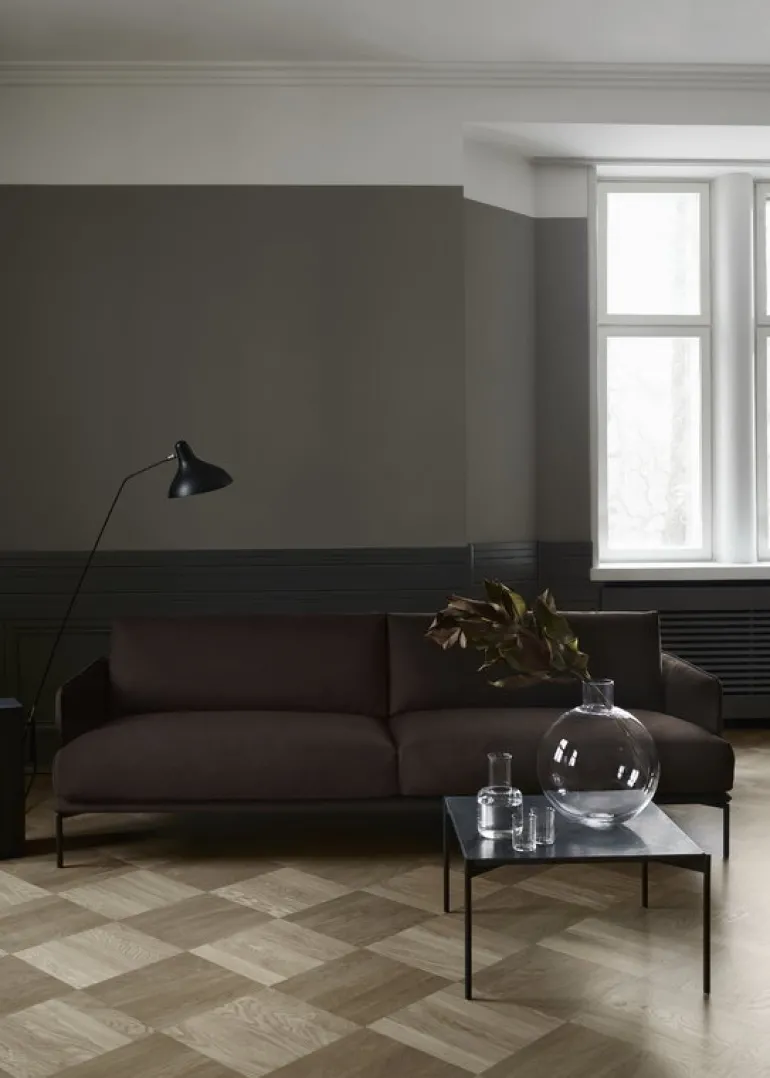 Adea Baron soffa, nubuckläder