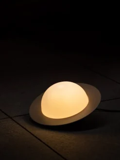 AGO Alley Tilt bordslampa, dimbar, stor, mörkblå