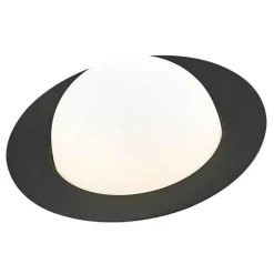 AGO Alley Tilt bordslampa, dimbar, stor, träkol