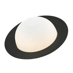 AGO Alley Tilt bordslampa, dimbar, liten, träkol