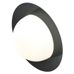 AGO Alley vägglampa, stor, kolgrå