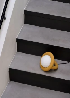 AGO Ballongbordslampa, lergrå