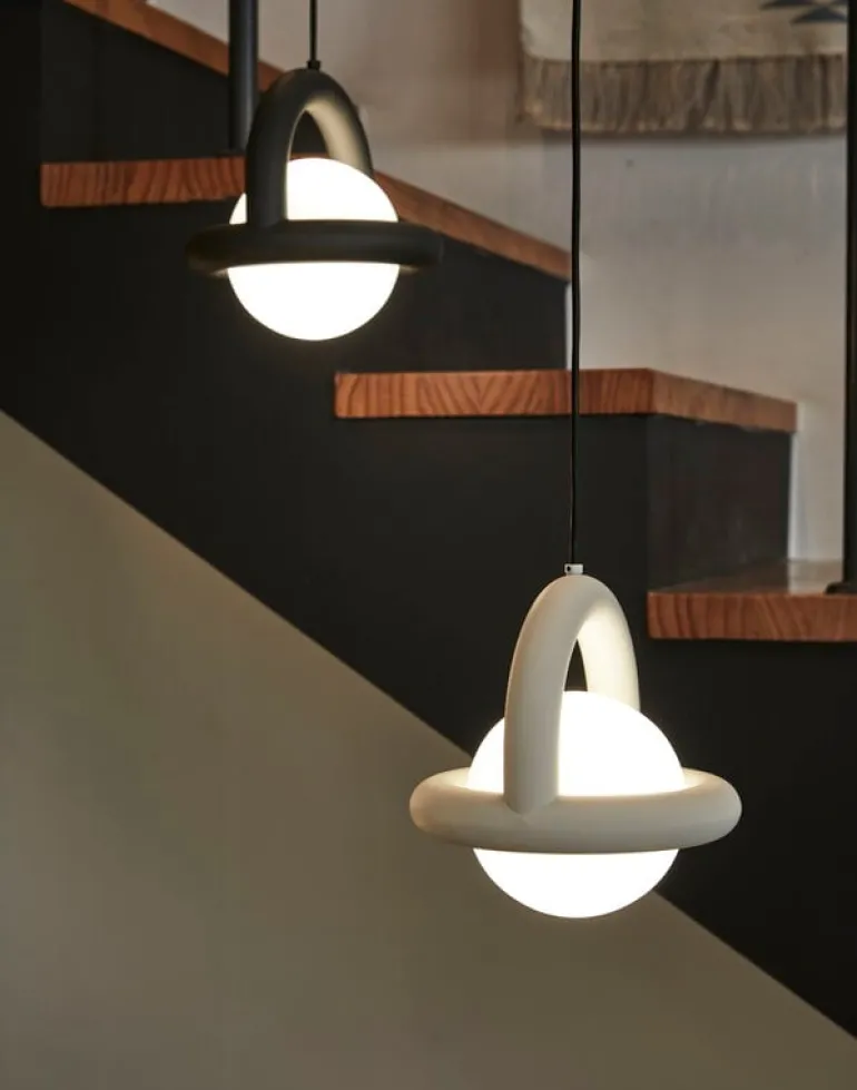 AGO Balloon pendellampa, egg white