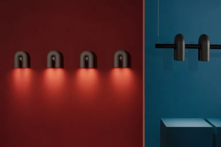 AGO Cirkus vägglampa, grön