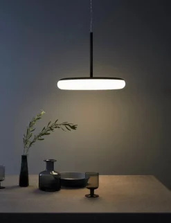 AGO Mozzi pendellampa, dimbar, stor, terrakotta