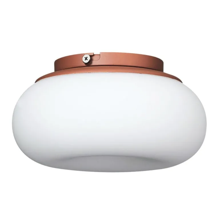 AGO Mozzi tak-/vägglampa, dimbar, liten, terrakotta