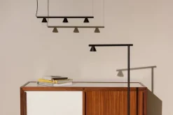 AGO Probe golvlampa, svart