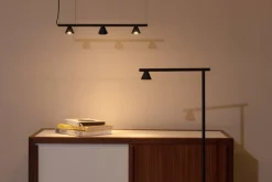 AGO Probe pendellampa, spot, svart