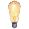 Airam Decor Amber LED Edison lampa 5W E27 380lm, dimbar