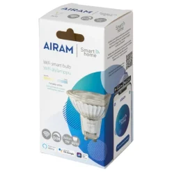 Airam SmartHome WiFi LED-lampa PAR16, GU10 5 W 345 lm 2700–6500 K, kla
