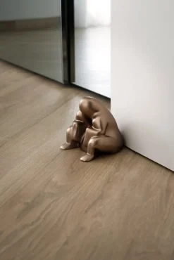 Alessi Dédé dörrstopp, svart