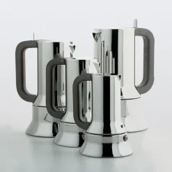 Alessi Espresso 9090 espressobryggare, 6 koppar