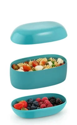 Alessi Food à porter lunchlåda, röd