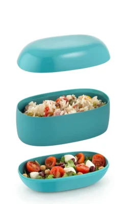 Alessi Food à porter lunchlåda, röd