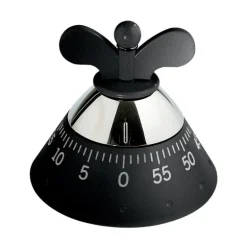 Alessi Kitchen Timer, svart