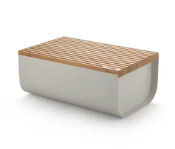 Alessi Mattina brödlåda, grå