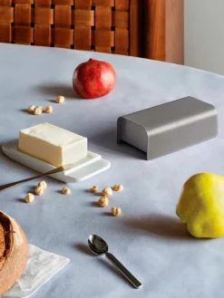 Alessi Mattina smörask, mörkgrå