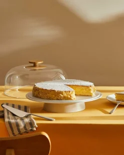 Alessi Mattina tårtfat, grått