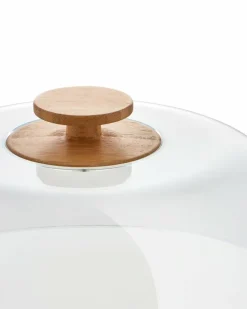 Alessi Mattina tårtfat, rött