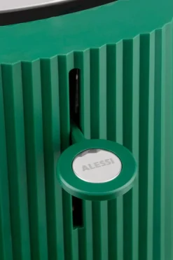 Alessi Plissé brödrost, grön