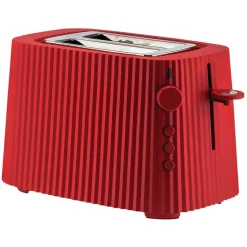 Alessi Plissé brödrost, röd