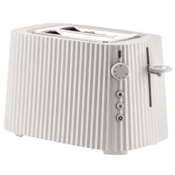 Alessi Plissé brödrost, vit