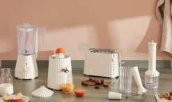 Alessi Plissé brödrost, vit