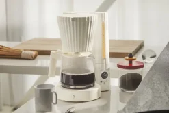 Alessi Plissé filterkaffebryggare, svart
