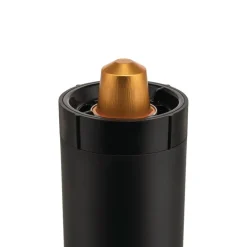 Alessi Plissé kapselkross, svart