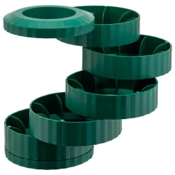 Alessi Plissé kapsylhållare för espressokaffe, grön