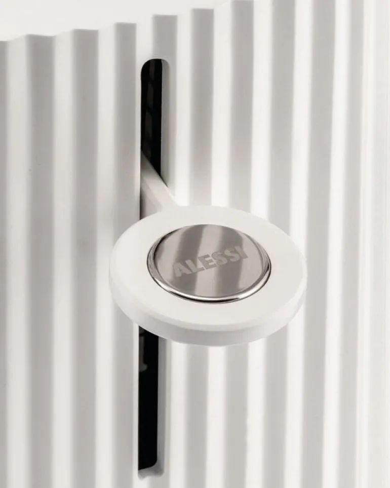 Alessi Plissé Long brödrost, svart
