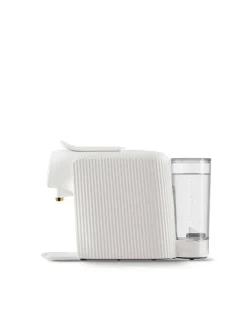 Alessi Plissé L'Or Barista från Alessi kapselmaskin, vit