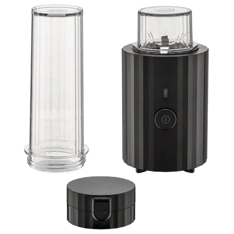 Alessi Plissé Personal mixer, svart