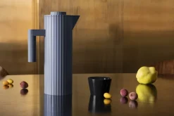 Alessi Plissé termoisolerad kanna, grå