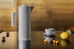 Alessi Plissé termoisolerad kanna, vit