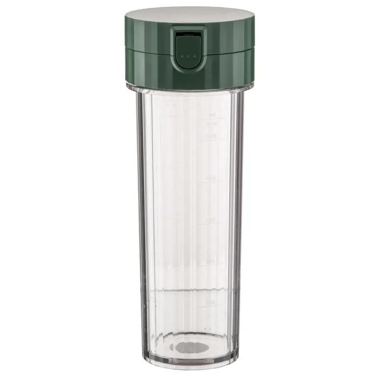 Alessi Plissé vattenflaska med piplock, grön