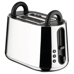 Alessi Toru brödrost, rostfritt stål - svart