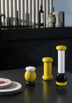 Alessi Twergi ES19 kvarn, gul