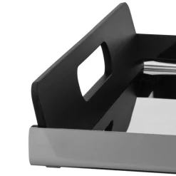 Alessi Vassily bricka, rostfritt stål - svart