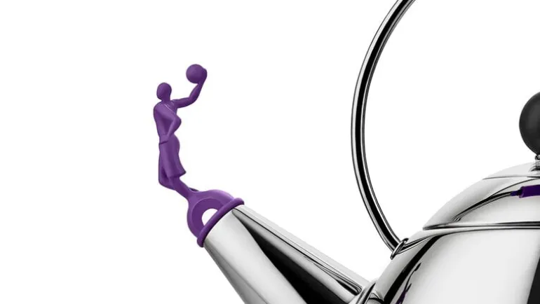 Alessi Vattenkokare 3909 Virgil Abloh Securities, 2 L, lila