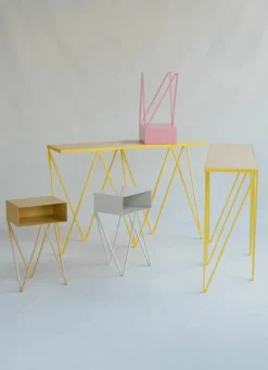 &New Robot Mini sidobord, rosa