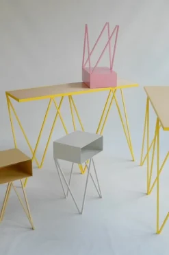 &New Robot Mini sidobord, rosa