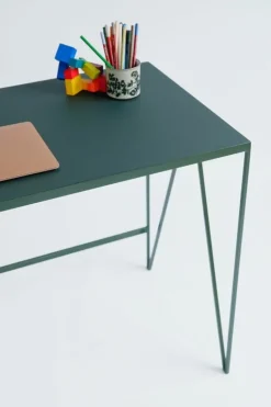 &New Studiebord, linoleum, djupgrön