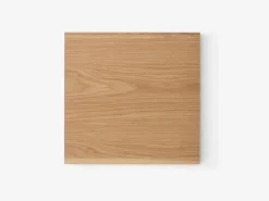 &Tradition Alima NDS1 vagn, matt svart - lackad ek