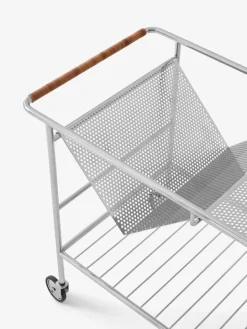 &Tradition Alima NDS1 vagn, krom - lackad ek