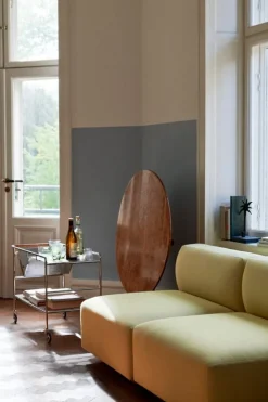 &Tradition Alima NDS1 vagn, krom - lackad ek