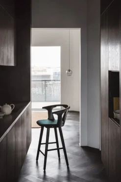 &Tradition Blown pendellampa SW4, silver