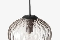 &Tradition Blown pendellampa SW4, silver