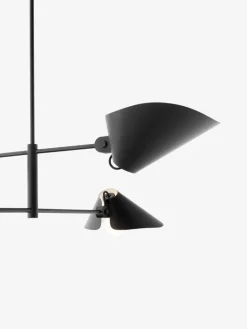 &Tradition Bonnet SC93 ljuskrona, svart